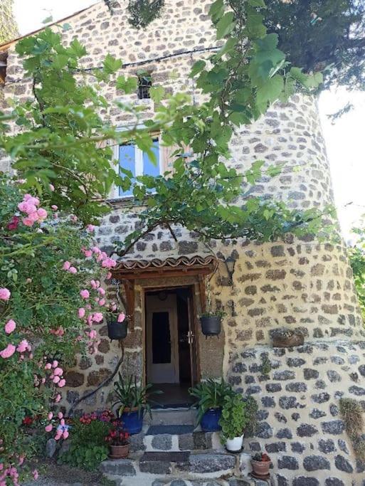 Gite Le Rocher Du Chateau De Retourtour Lamastre Esterno foto