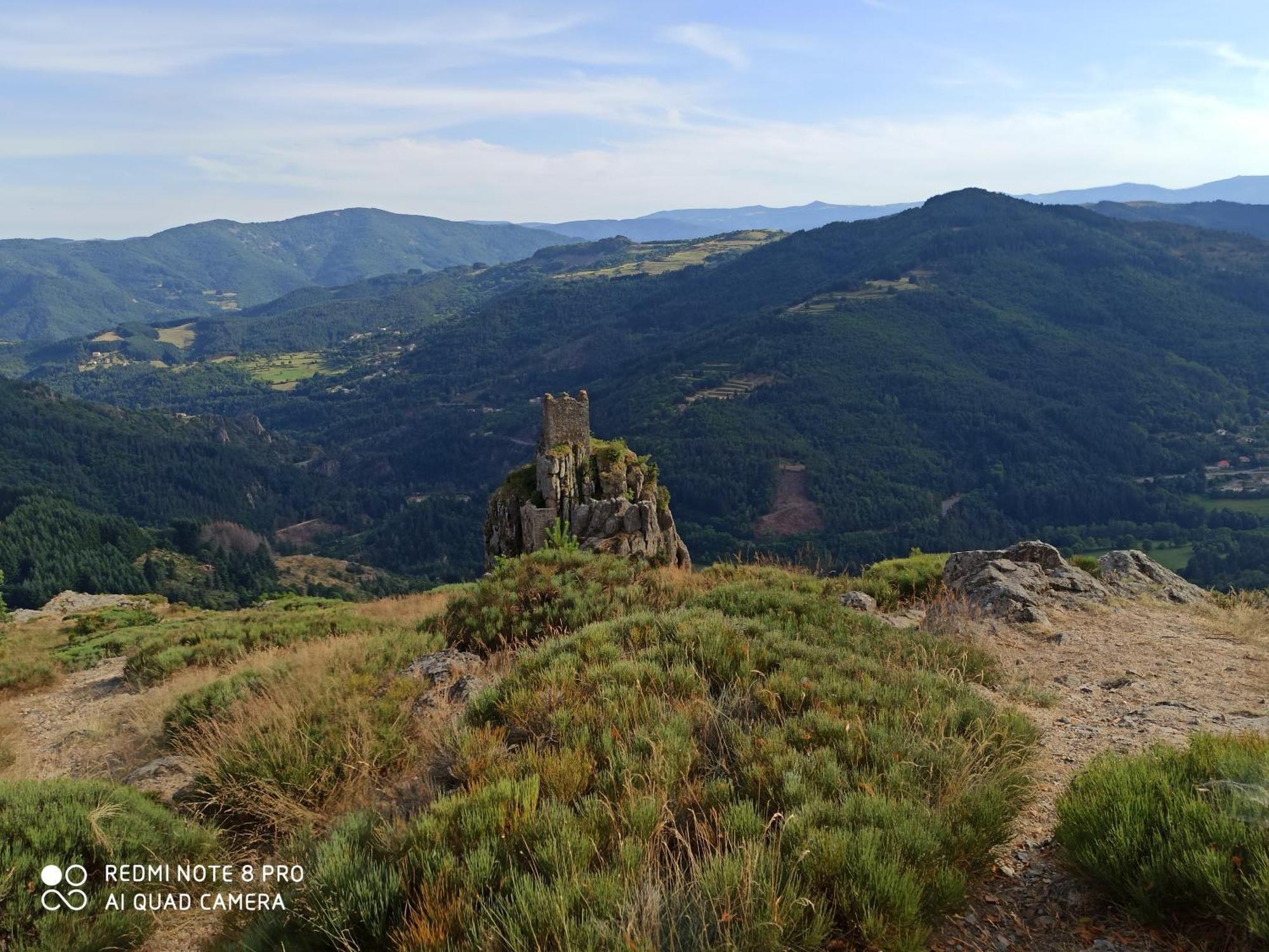 Gite Le Rocher Du Chateau De Retourtour Lamastre Esterno foto